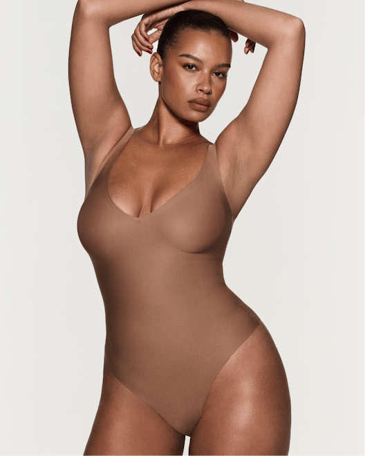 Bodysuit under denim